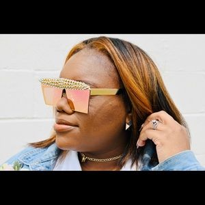 Luxury Square Diamond Sunglasses